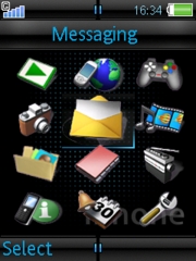 iPhone theme for Sony Ericsson T650