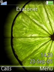 Lime K810 theme