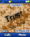 Trust No One K310 / K310i theme