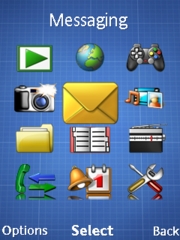 Tranquility theme for Sony Ericsson C905