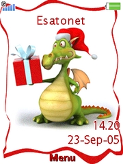 New Year's Dragon theme for Sony Ericsson W995