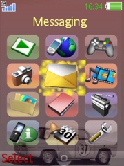 Surprise of the 60s theme for Sony Ericsson K800