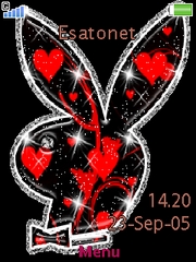 Playboy theme for Sony Ericsson T715