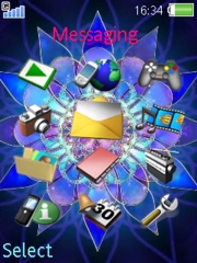 Mosaic flower K770  theme