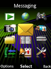 Battery Calendar theme for Sony Ericsson C905