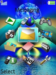 Dolphin aura K770  theme