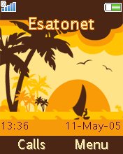 Sunset W610  theme