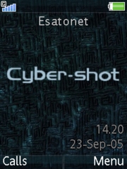 Cyber-shot K810 theme