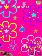 Pink W580 theme