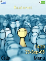 Alone S W580 theme
