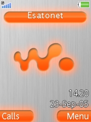 Brushed Metal K770  theme