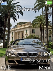 BMW  theme for Sony Ericsson W580 / W580i