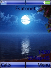 Moon theme for Sony Ericsson K810 / K810i