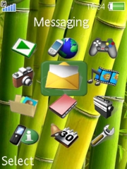 Bamboo galore theme for Sony Ericsson T650