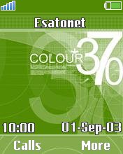 Greeen k700 theme