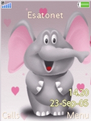 Happy Elephant theme for Sony Ericsson K800