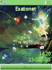 Fairy theme for Sony Ericsson W980