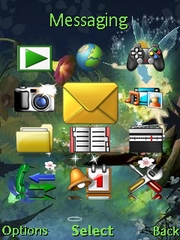 Fairy theme for Sony Ericsson C905