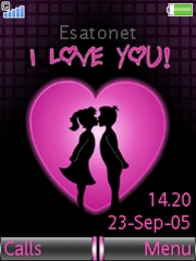 Valentine K800 / K800i theme