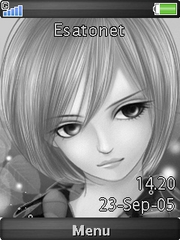 Anime theme for Sony Ericsson Naite