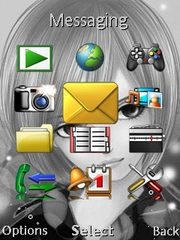 Anime theme for Sony Ericsson W715