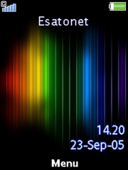 Colors for Walkman theme for Sony Ericsson K850