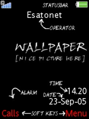 W850 K810 theme