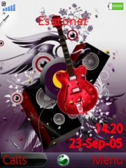 Punk 2009 W880  theme