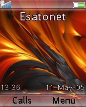 Fire K610  theme