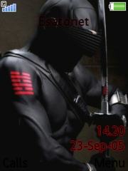 Snake Eyes K810 theme