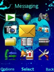 BlueHeartsStyle C902  theme