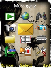 Love theme for Sony Ericsson W902