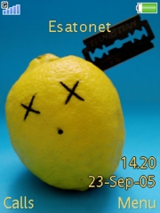 Lemon K810 theme