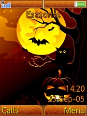Halloween W830 theme