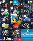 Radar Animation W300 / W300i theme