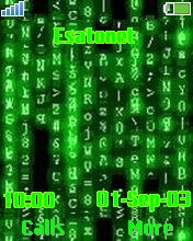Matrix code k700 theme