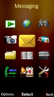 SunParadise theme for Sony Ericsson Aino