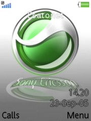 Se inspired by axxxr theme for Sony Ericsson S500 / S500i