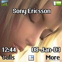 Anime Girl J300 / J300i theme