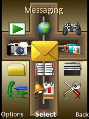 The Cross theme for Sony Ericsson W902