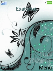 Giltters K810 theme