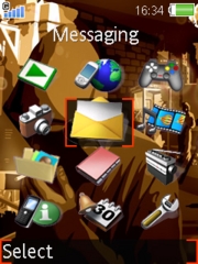 Smoking K770  theme