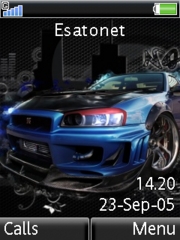 Skyline K810 theme