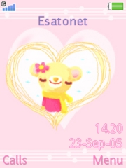 Love forever W580 theme