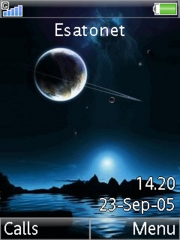 Glass planet W580 theme