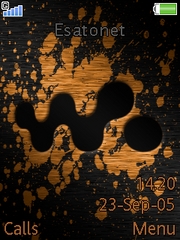 Walkman W830 theme