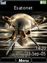 3D Skull C510  theme