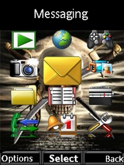 3D Skull C510  theme