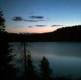 Lake at night