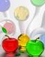Glass fruit
